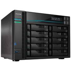 Asustor Lockerstor AS6510T Tower 10 Bay NAS, Quad Core 2.1GHz, 8GB RAM