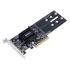 Synology M.2 SSD M2D18 Adapter Card, Supports M.2 NVME and SATA