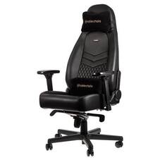 noblechairs ICON Series Real Leather Black Gaming Chair