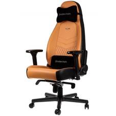 noblechairs ICON Series Real Leather Cognac Black Gaming Chair