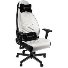 noblechairs ICON Series Faux Leather White Black Gaming Chair