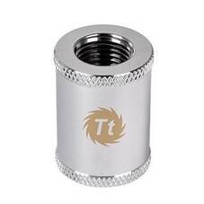 Thermaltake Pacific G1/4 Female to Female 30mm extender - Chrome Fitti