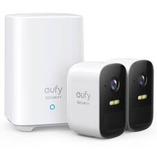 Eufy Cam 2C Security Kit Pack of 2 with AI Homebase