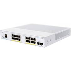 Cisco CBS350 Managed 16 Port Gigabit PoE+ Switch