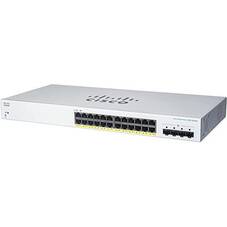 Cisco CBS220 Managed 24 Port Gigabit PoE Switch