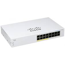 Cisco CBS110-16PP Unmanaged 16 Port Gigabit PoE Switch