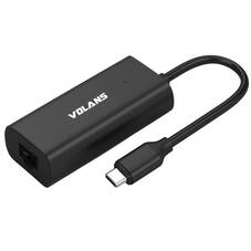 Volans Aluminium USB-C to Gigabit Adapter