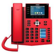 Fanvil X5U 16 Line Enterprise IP Phone, Red