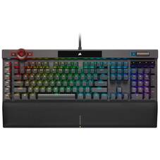 CORSAIR K100 RGB Optical-Mechanical Gaming Keyboard - Black Aluminium