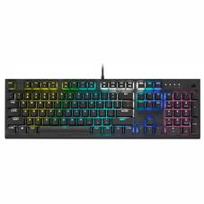 Corsair K60 RGB Pro Gaming Keyboard - Black, Cherry Viola Switches