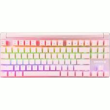 Cherry MX 8.0 RGB TKL Mechanical Keyboard, Pink Case, MX Red