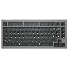 Keychron Q1 QMK Custom Mechanical Keyboard Barebone, Grey Case