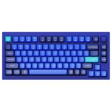 Keychron Q1 QMK Custom Mechanical Keyboard V2 Navy Blue, Gateron Brown