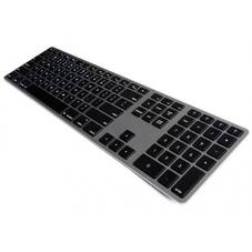Matias Wireless Bluetooth Illuminated Aluminium Keyboard - Space Grey
