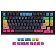 Keychron OEM Profile Dye-Sub PBT Keycap Set, Rainbow