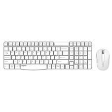Rapoo X1800S 2.4GHz Wireless Optical Keyboard Mouse Combo White