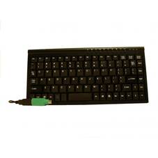 Mini Keyboard USB PS2 Black