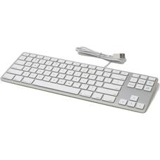 Matias FK308S Wired Aluminum Tenkeyless Keyboard for Mac - Silver