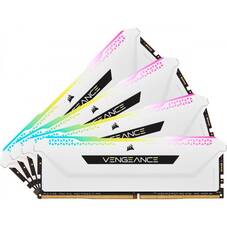 Corsair Vengeance RGB PRO SL White 32GB (4x8GB) PC4-25600 3200MHz DDR4