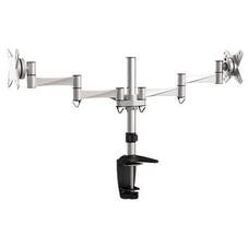 Brateck LDT02-C024 Dual LCD Monitor Arm, for Up To 27 inch, Desk Clamp
