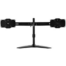 SilverStone SST-ARM23BS-L Horizontal Dual LED Monitor Desk Stand