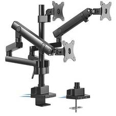 Brateck LDT20-C036UP Triple Monitor Spring Arm