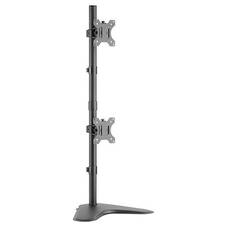 Brateck Dual LED Economical Articulating Steel Monitor Stand
