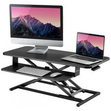 mBeat Activiva 95cm Sit-Stand Desk/Workstation with Keyboard Tray