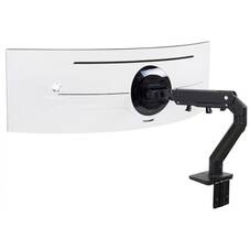 Ergotron HX Desk Monitor Arm with HD Pivot Matte Black