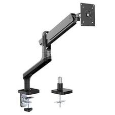Brateck LDT50-C012-B Single Monitor Aluminium Spring-Assisted Desk Arm