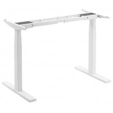 Brateck M09-23D-W High performance 3-Stage Dual Motor Sit-Stand Desk
