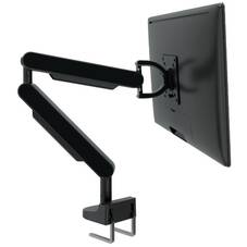 Zgo ZG1 Single Monitor Arm, Black, for 38inch Monitors, Top-down Clamp