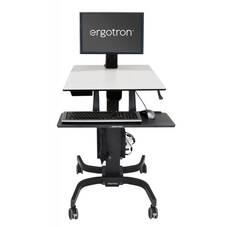 Ergotron 24-215-085 WorkFit-C Single LD Sit-Stand Workstation