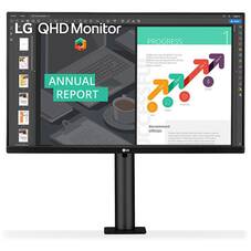 LG 27QN880-B 27inch QHD FreeSync USB-C IPS LED Monitor