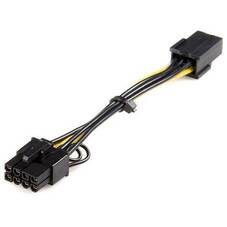 StarTech 15.49 cm PCI Express 6 pin to 8 pin Power Adapter Cable