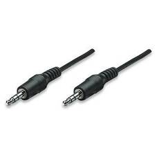 Manhattan 0.9m 3.5mm Stereo Audio Cable, M-M