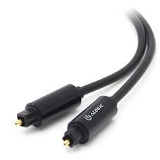 ALOGIC 1m Fibre Toslink Digital Audio Cable - Male to Male