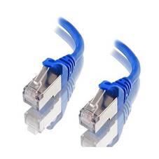 ALOGIC 0.5m 10GbE Shielded CAT6A LSZH Blue Network Cable