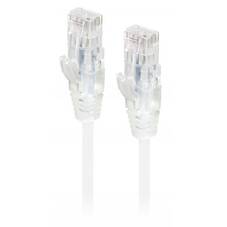 ALOGIC 0.3m Ultra Slim Cat6 Network Cable, White