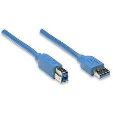 Manhattan 2M USB 3.0 Cable, A Male to B Male