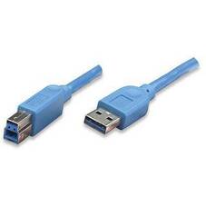 Manhattan 1M USB 3.0 Cable, A Male to B Male