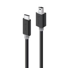 ALOGIC 1m USB2.0 Cable, USB-C to Mini USB-B Cable, Male to Male
