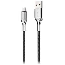 Cygnett Armoured USB-C to USB-A USB 3.1 Cable, 1m, Black
