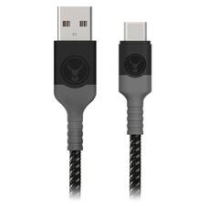 Bonelk Long-Life 1.2m USB-A to USB-C Cable, Black