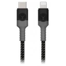Bonelk Long-Life 1.2m USB-C to Lightning Cable, Black