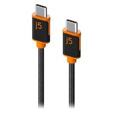 j5create JUCX24 USB-C to USB-C Sync Charge Cable, 1.8m