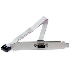 Startech 40cm 9 Pin Serial Male to 10 Pin Motherboard Header Slot Plat