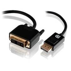 ALOGIC 1M SmartConnect DisplayPort to DVI-D Cable, Male to Male