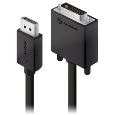 ALOGIC 1m Active DisplayPort to DVI-D Cable, Male to Male
