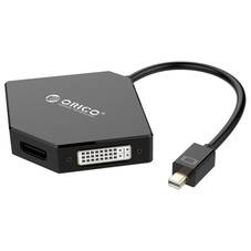 Orico Mini Display Port to HDMI, VGA and DVI Adapter